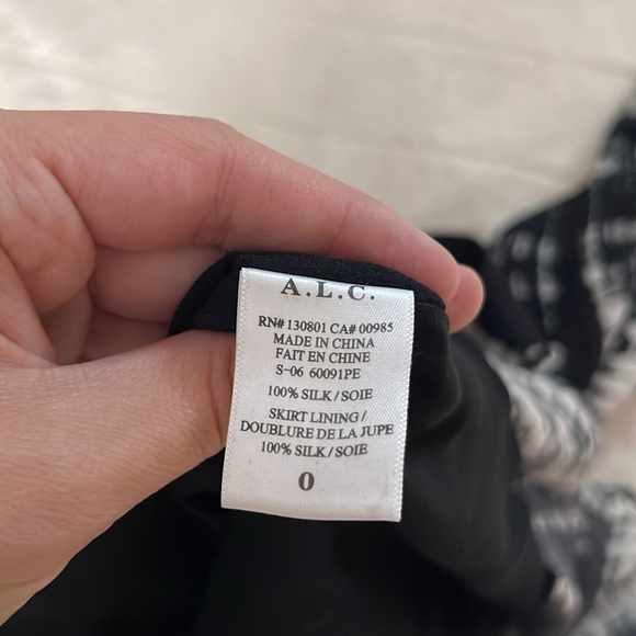 A.L.C. 100% Silk Tie Dye Dress - Picture 6 of 7